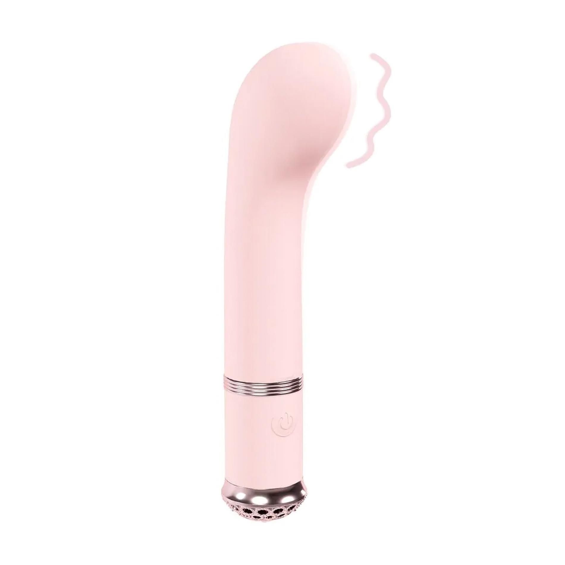 Wibrator Loveline Cherie G-Spot, 14 cm (różowy)