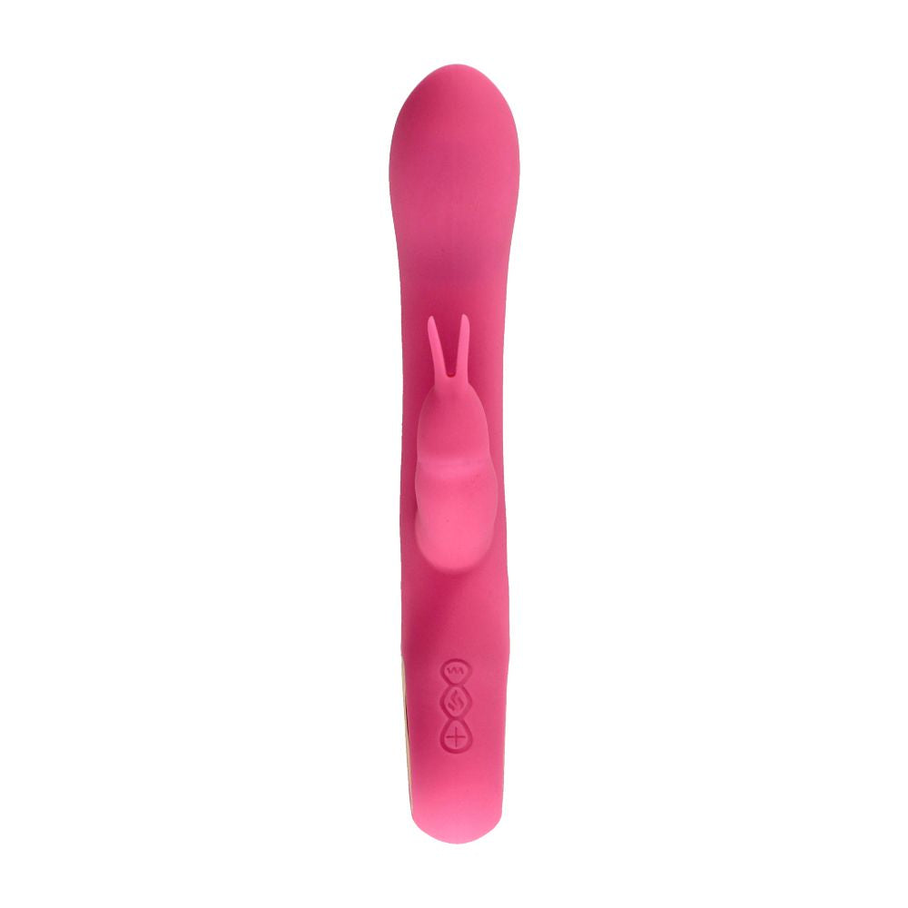 Вибратор-кролик Toyz4lovers Riscaldante Handy Grip Hot, 19 см (розовый)