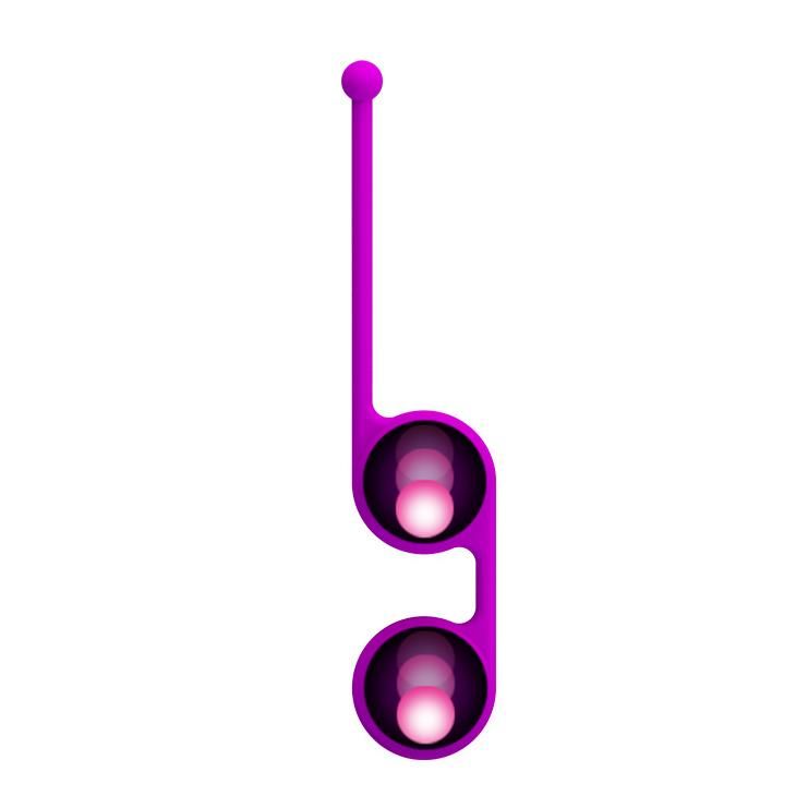 Вагинальные шарики Pretty Love Up Balls III, 17 см (фиолетовый)