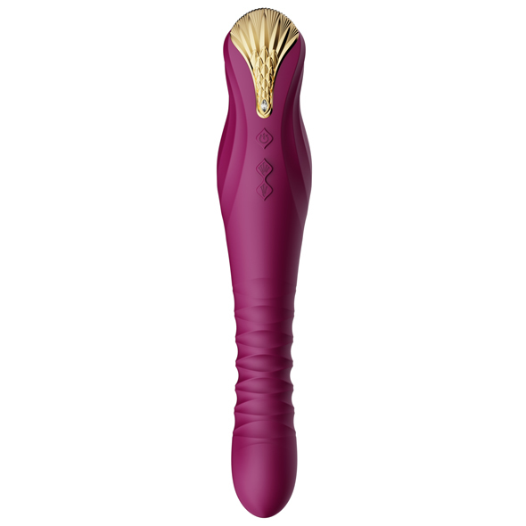 Вибратор Zalo King Vibrating Thruster, 30,2 см (фиолетовый)