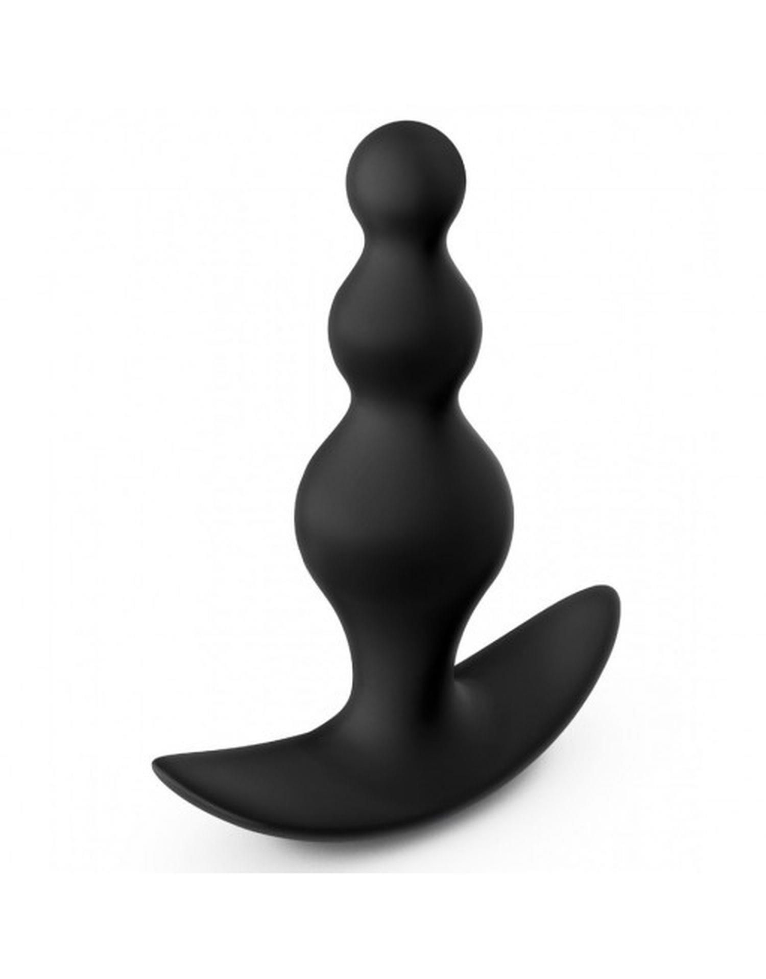 Korek analny Dorcel Training Beads S, 10 cm (czarny)