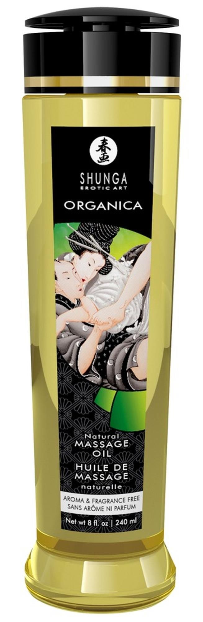 Масажна олія Shunga Organica Natural, 240 мл Масажна олія Shunga Organica Natural, 240 мл