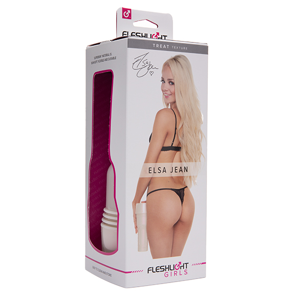 Реалистичный мастурбатор Fleshlight Elsa Jean Treat (телесный)