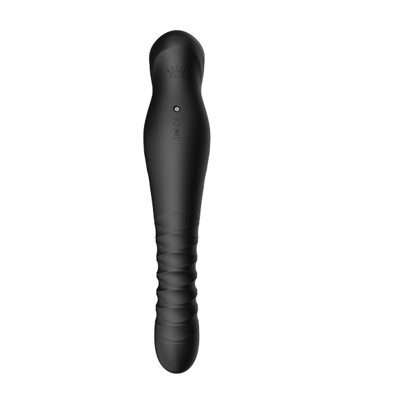 Вибратор Zalo King Vibrating Thruster, 30,2 см (черный)