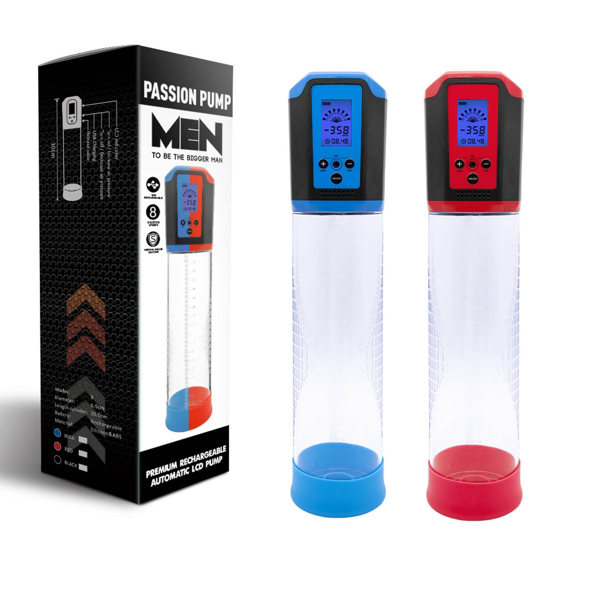 Помпа для пениса B - Series Power Passion Pump (прозрачный)