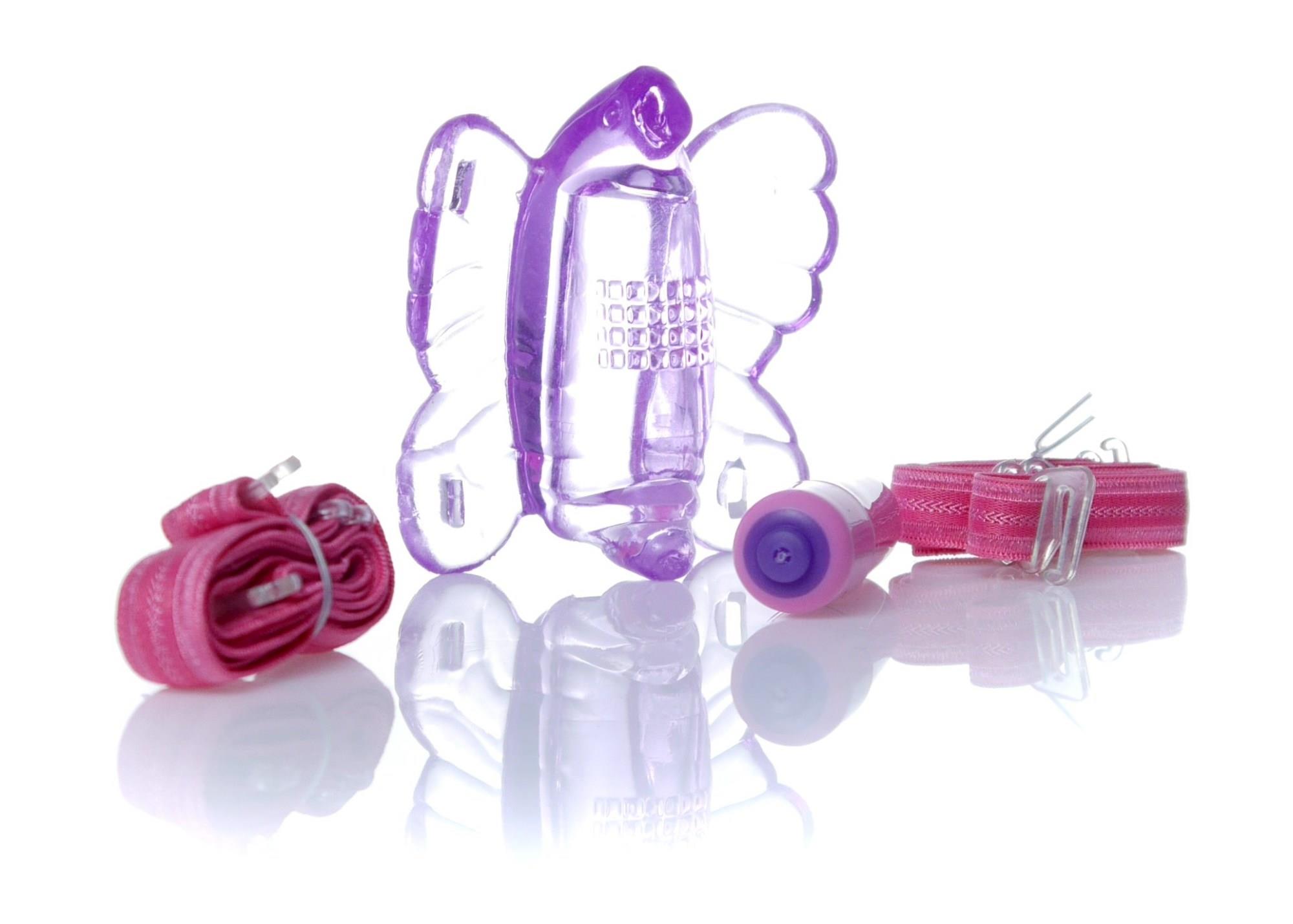 Вібратор для клітора B-Series EasyLove Butterfly (фіолетовий)