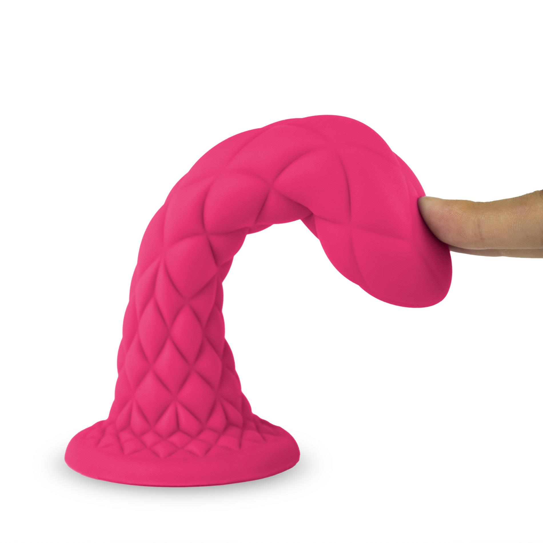 Фаллоимитатор Silexd Fantasy Line Dreamy 7”, 18.5 см (розовый)