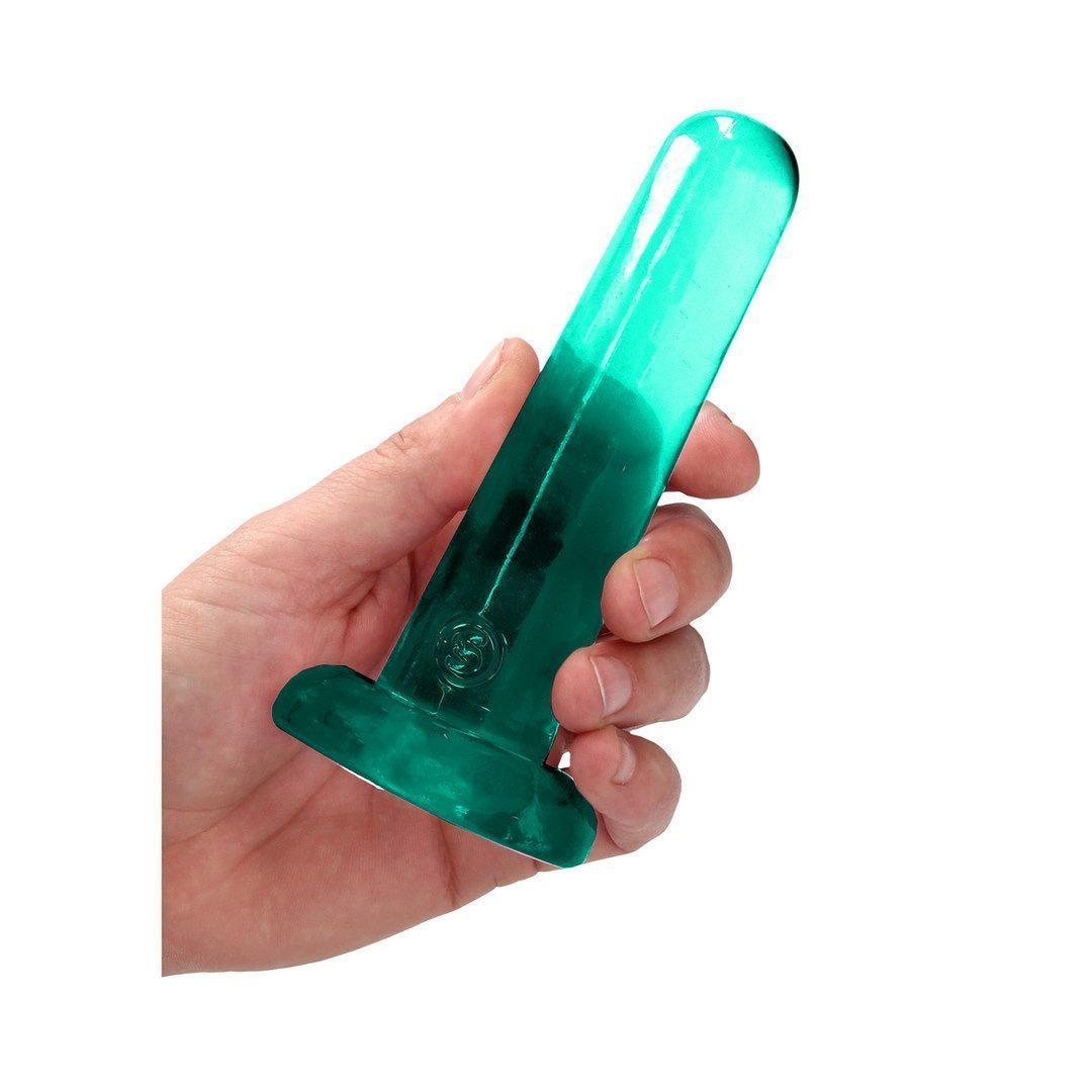 Фаллоимитатор Realrock Crystal Clear Dildo 5.3", 13.5 см (зеленый)