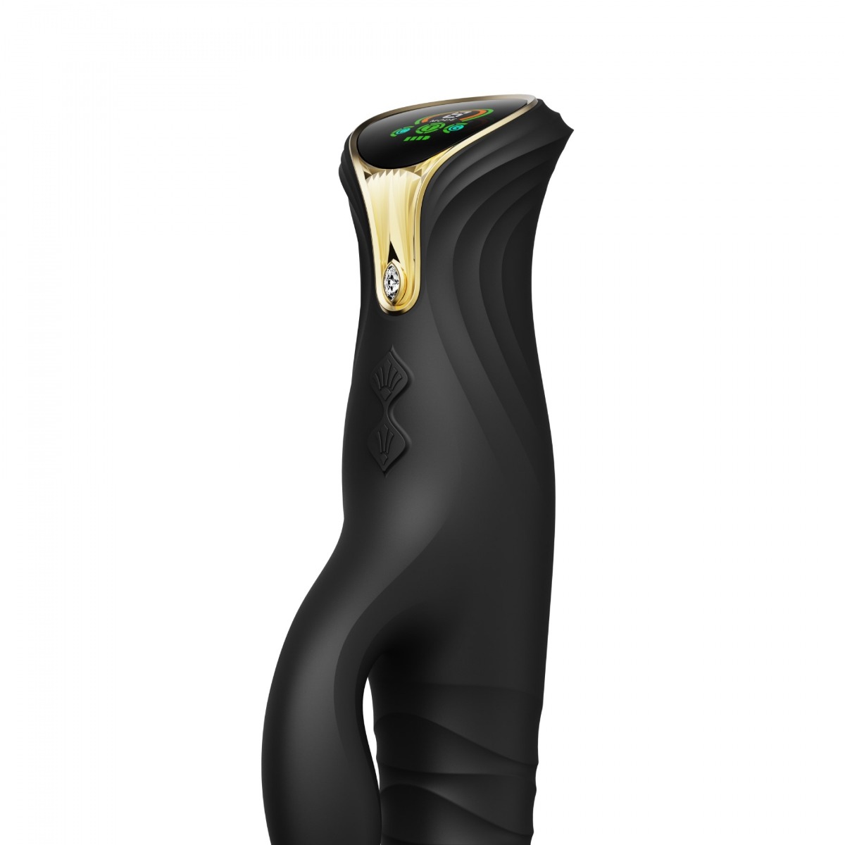 Вибратор-кролик Zalo Mose Rabbit Thruster, 25,7 см (черный)