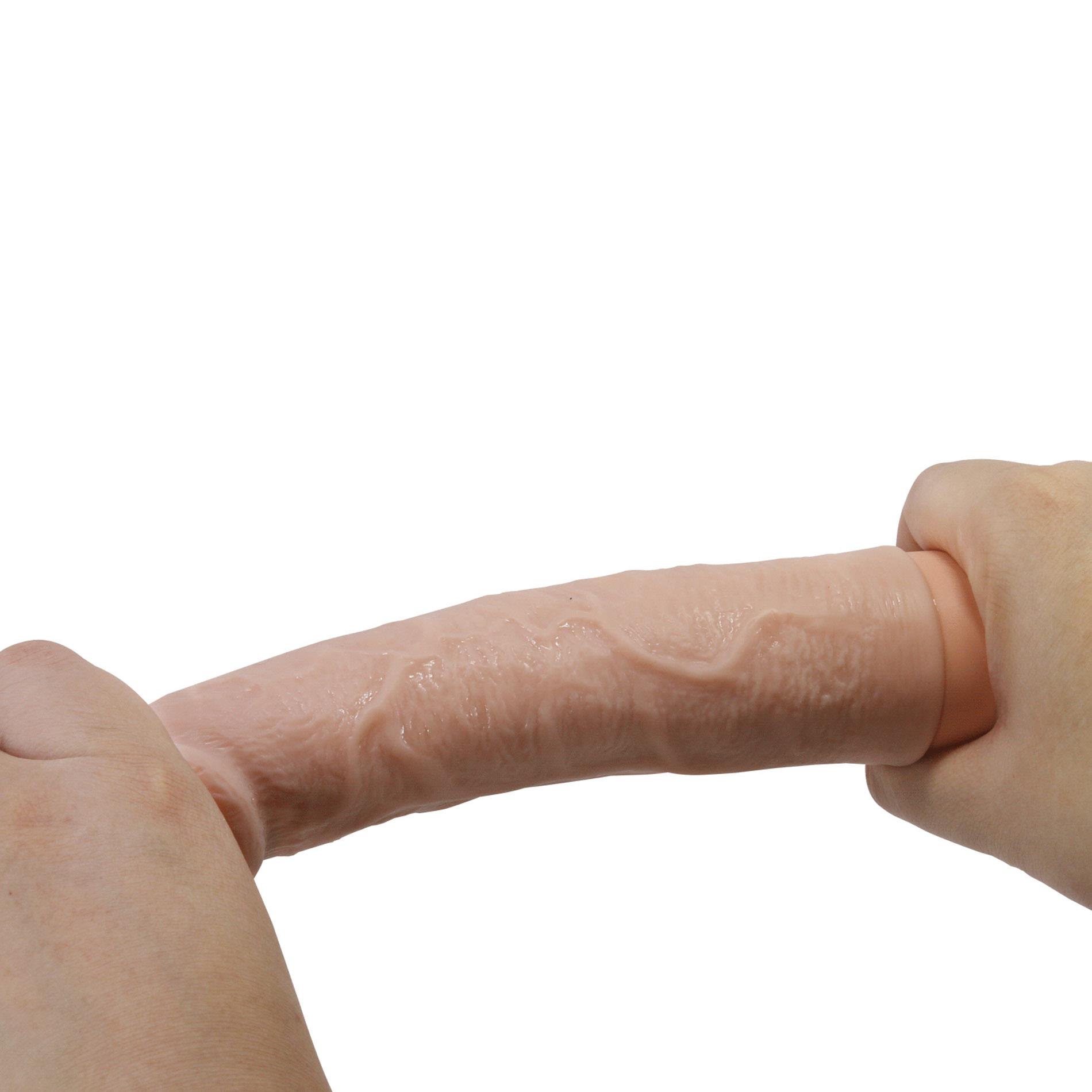 Wibrator Pretty Love Leander Realistic, 20.3 cm (w kolorze cielistym)