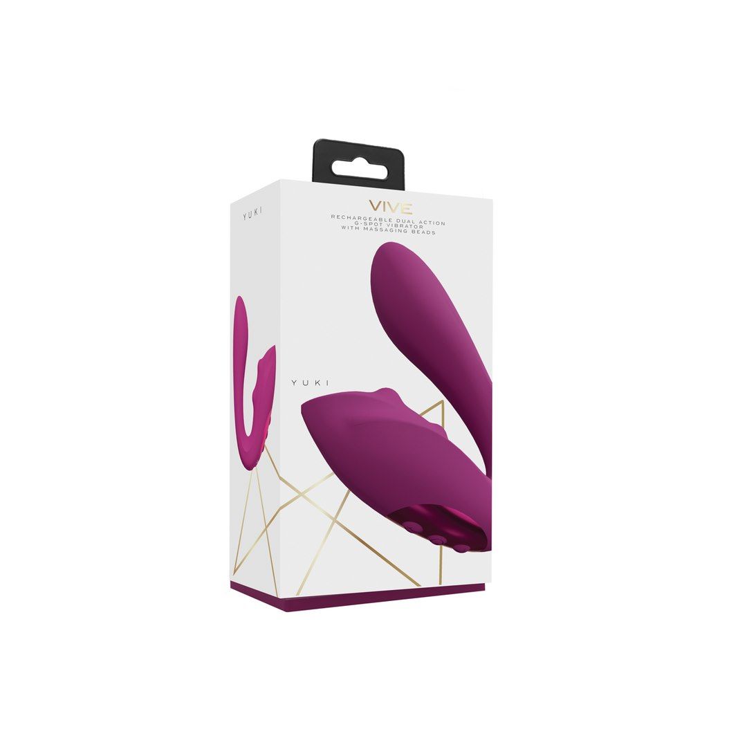 Вибратор Vive Yuki Rechargeable, 8.9 см (розовый)