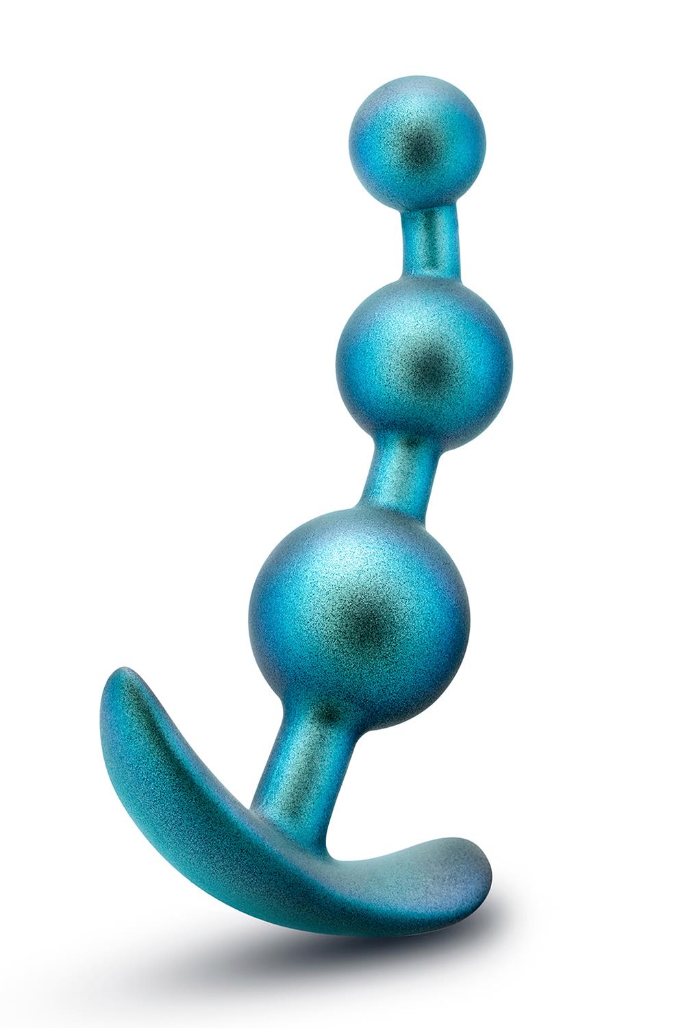 Korek analny Anal Adventures Matrix Gamma Plug, 13.3 cm (niebieski)