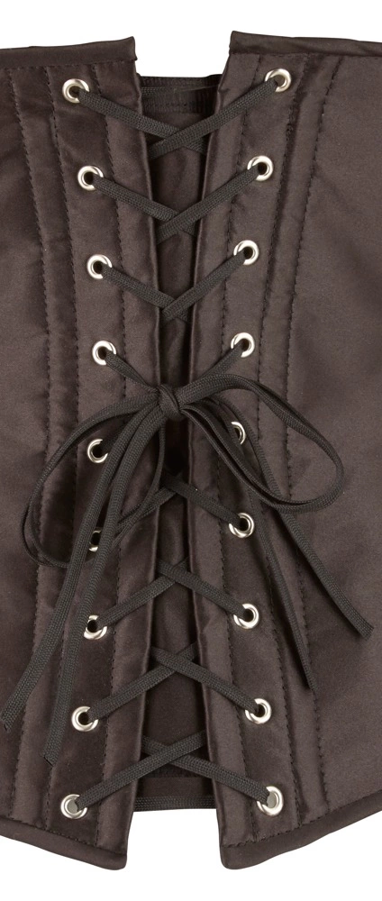 Корсет Cottelli Collection Underbust, 2XL (черный)
