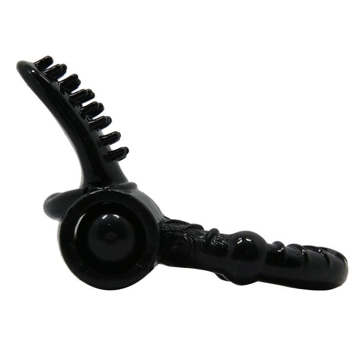 Pierścień erekcyjny Baile Sweet Vibration Ring, 10 cm (czarny)