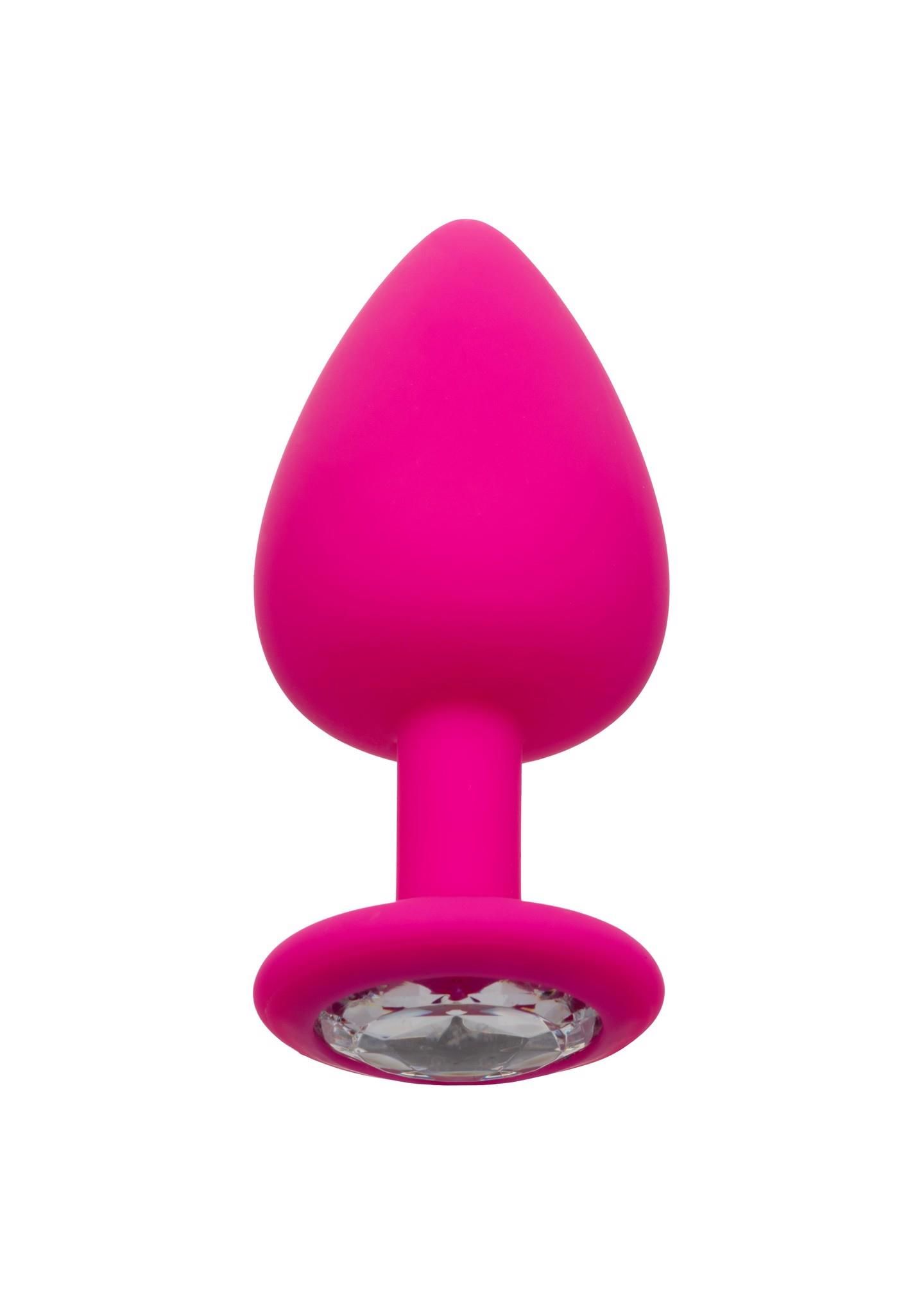 Набор анальных пробок Calexotics Cheeky Gems, 3 шт (розовый)