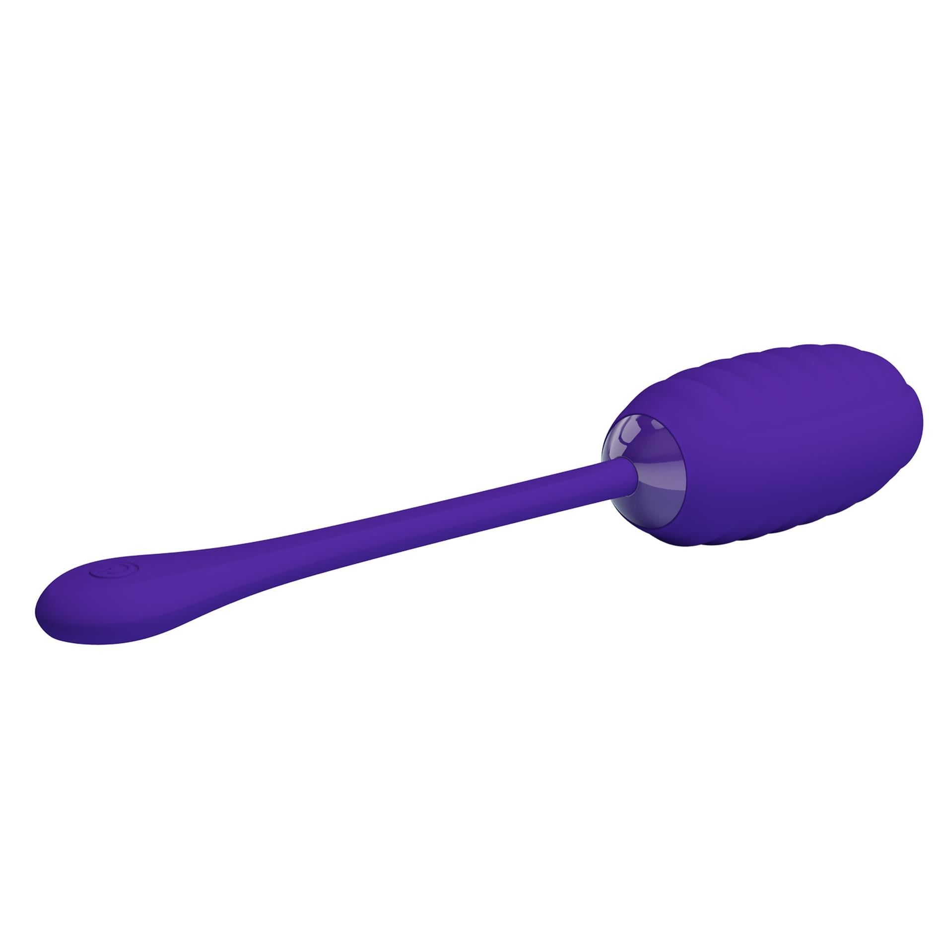 Виброяйцо Pretty Love Kirk Super Soft Silicone, 19.7 см (синий)