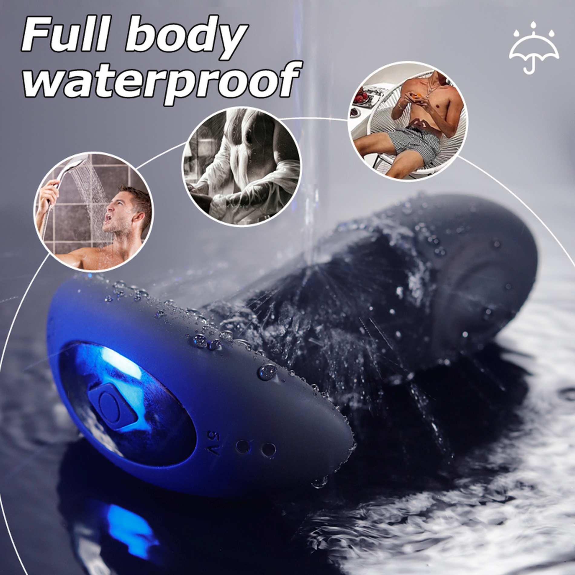 Korek analny B - Seria Cute, 10.1 cm (czarny)