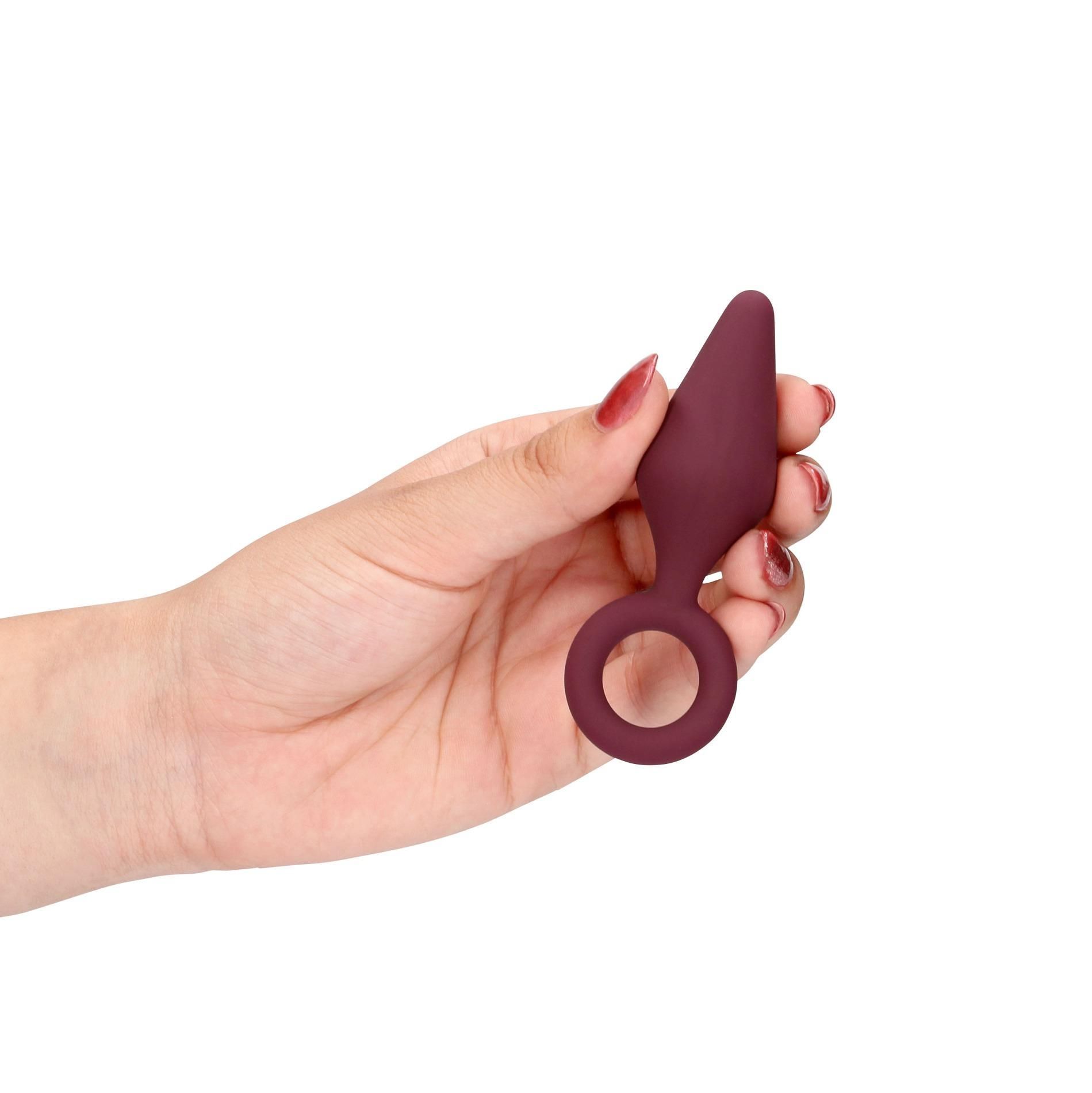 Набор секс-игрушек Loveline (S)explore Toy Kit for Her, 3 шт (бордовый)