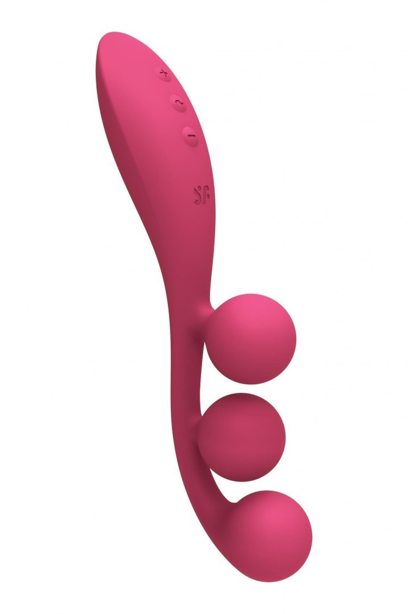 Вібратор Satisfyer Tri Ball 1, 20.5 см (рожевий)