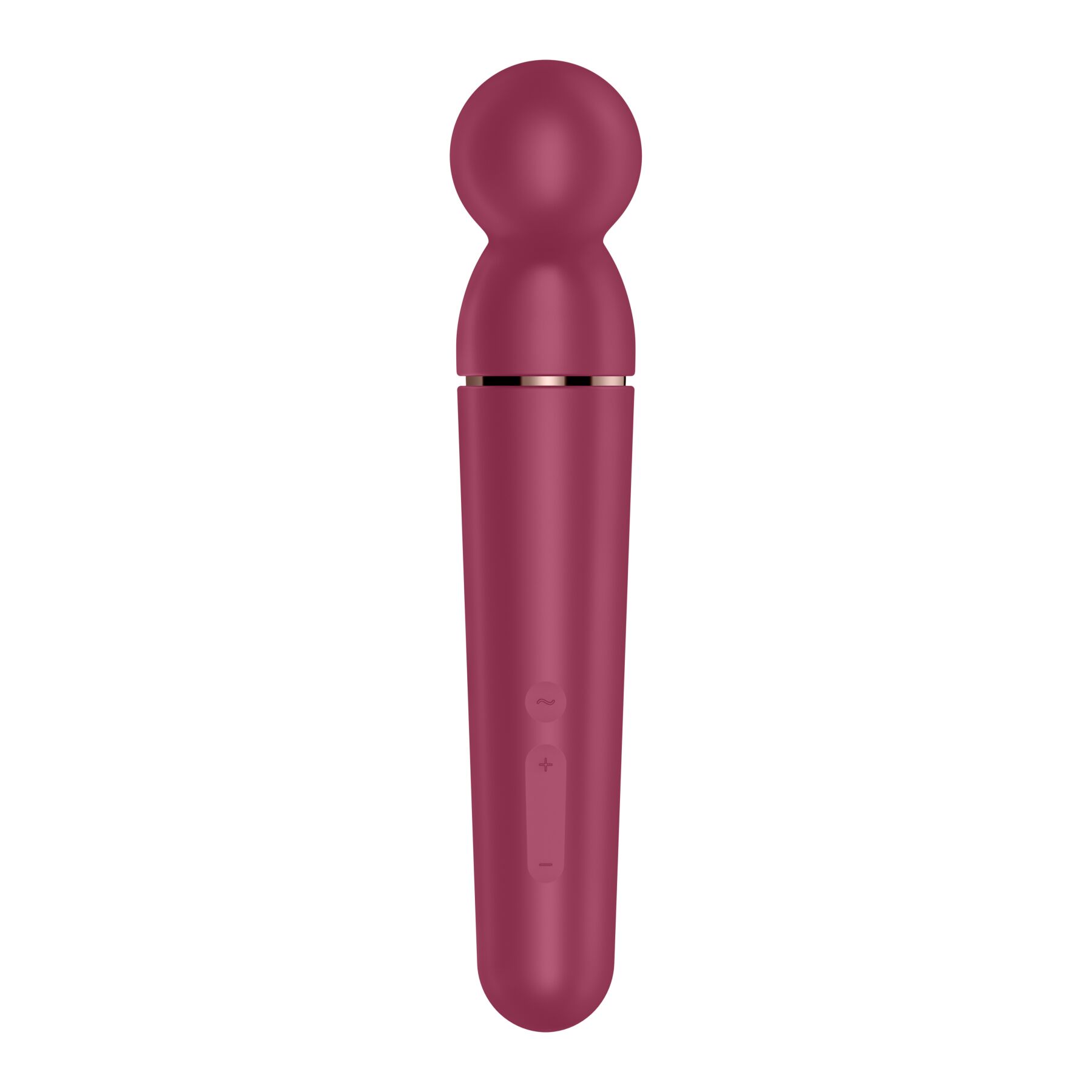 Вибромассажер Satisfyer Planet Wand-er, 30.4 см (бордовый)