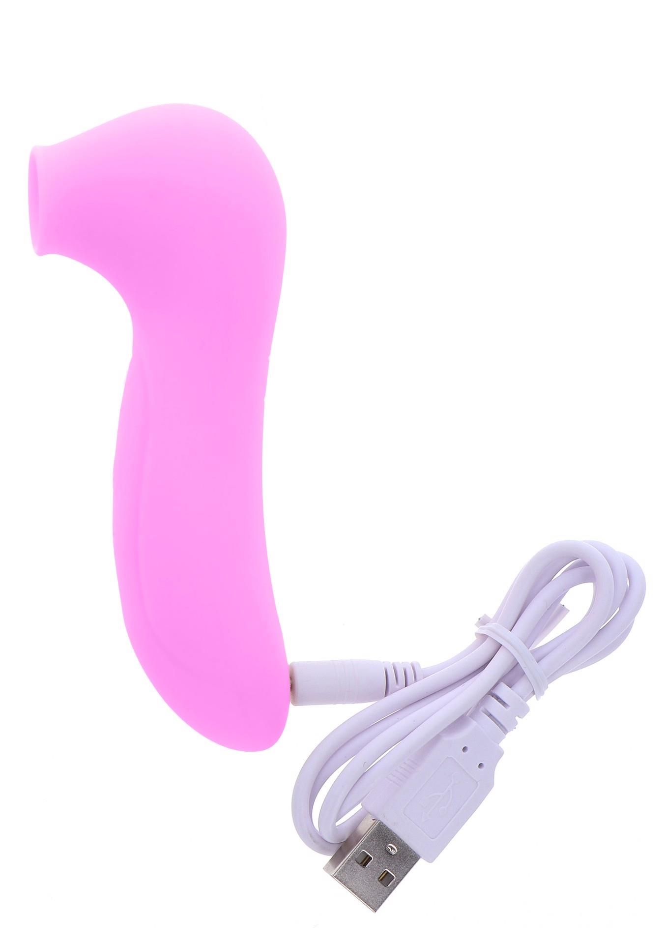 TOYJOY - Bezdotykowy stymulator łechtaczki, Różowy, 11.5 cm