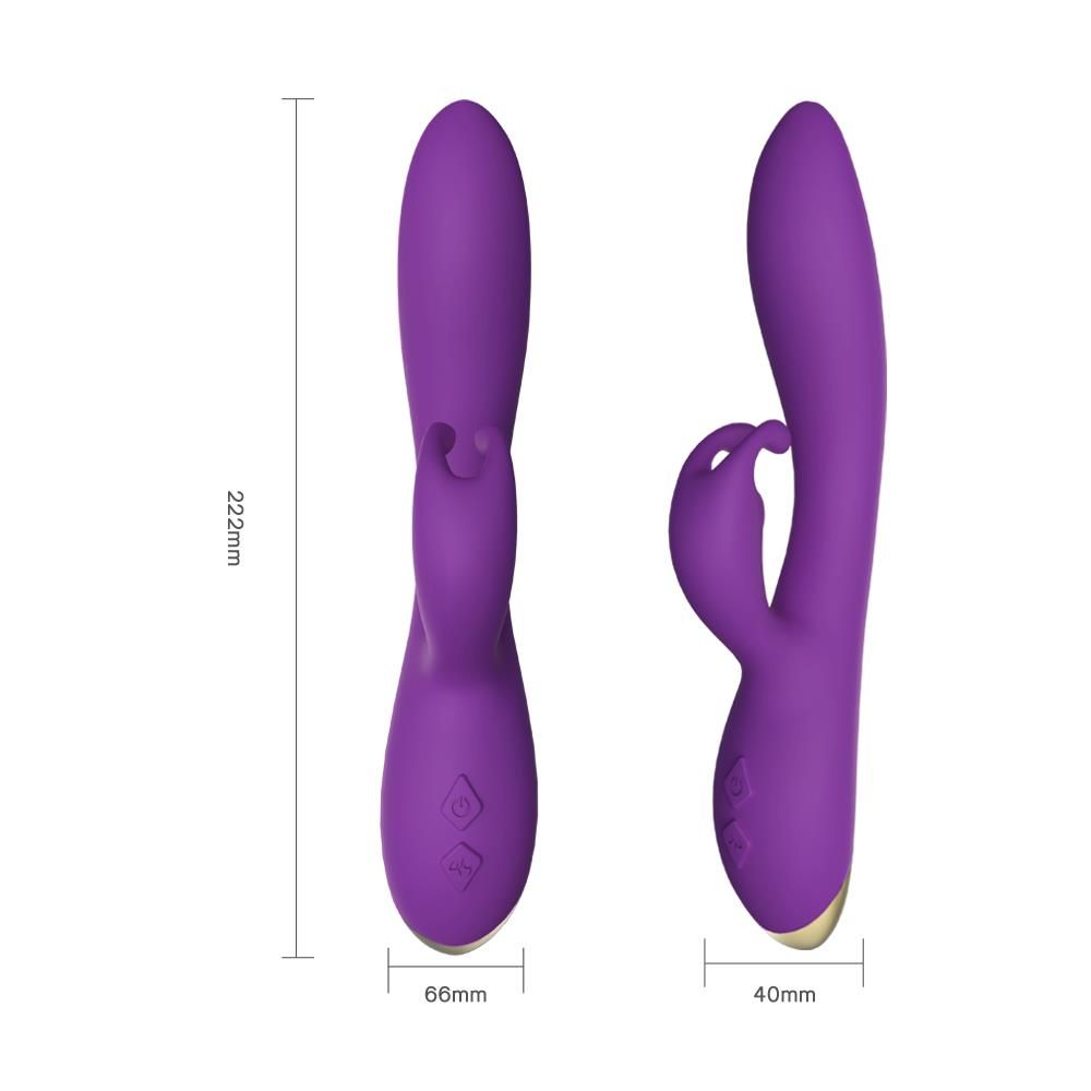 Вибратор-кролик B - Series Joy Bonnie, 22.2 см (фиолетовый)