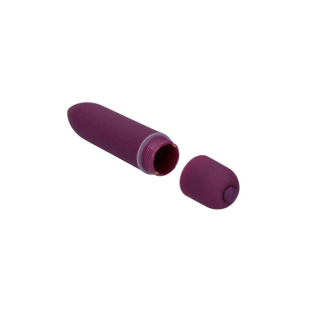 Мини-вибратор Shots Toys Power Bullet, 9 см (фиолетовый)