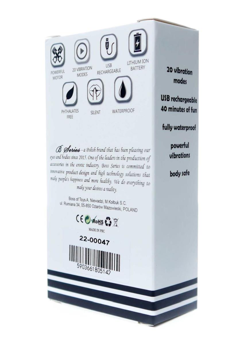 Мини-вибратор B - Series Magic Powerful Bullet, 10 см (золотой)
