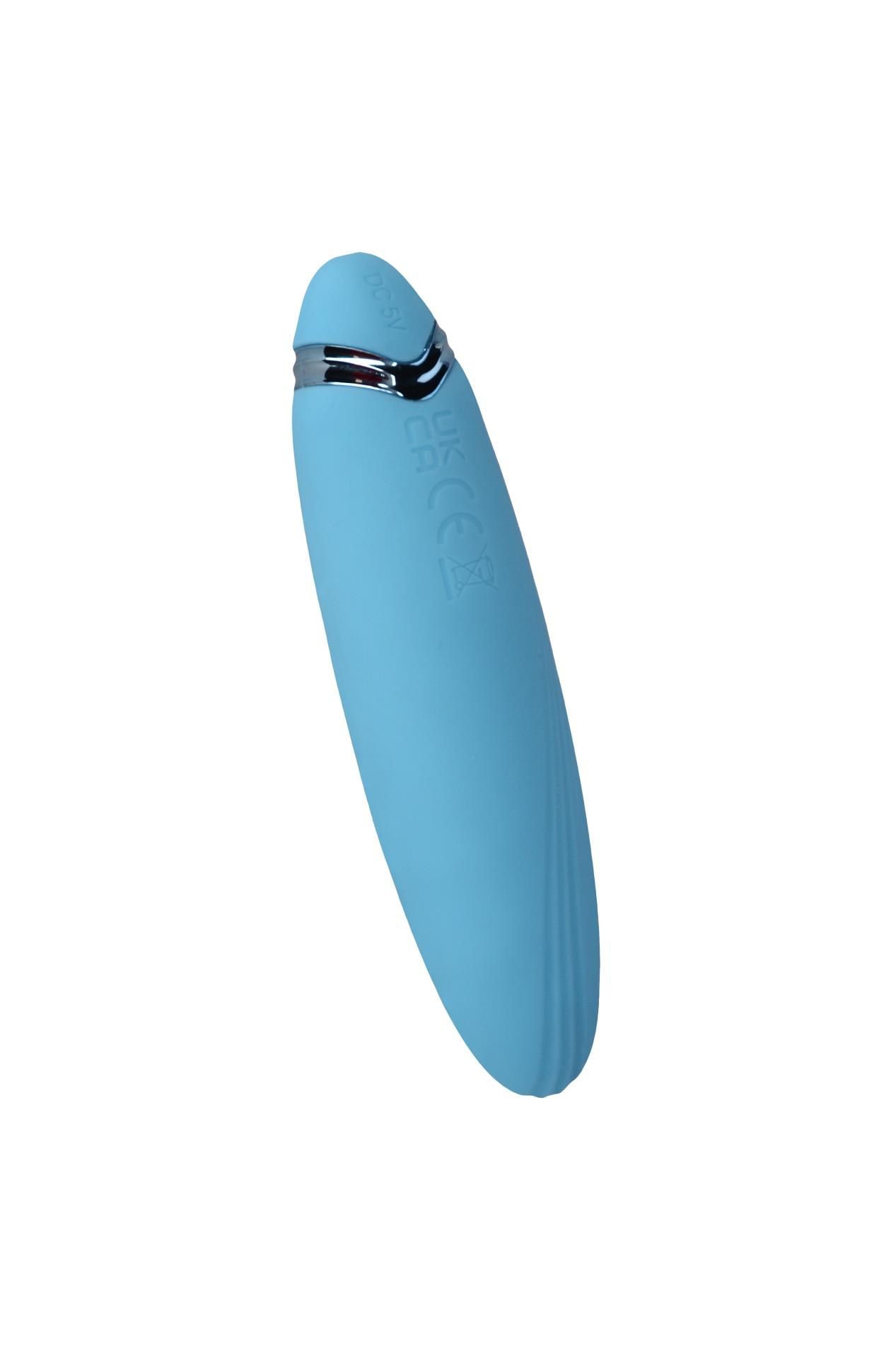 Вибратор FairyGasm PleasureArrow, 11,5 см (голубой)
