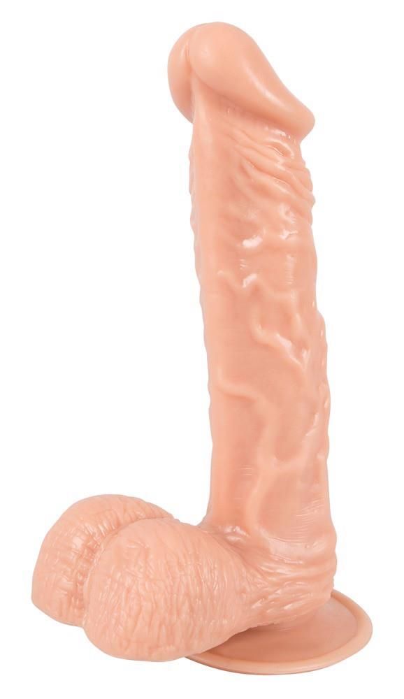 Фаллоимитатор European Lover Medium, 20 см (телесный)