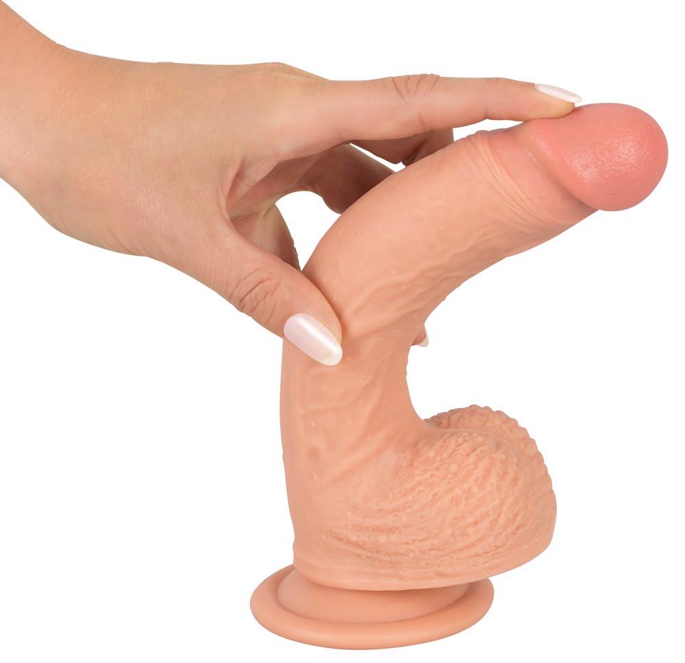 Фаллоимитатор Realistixxx Real Lover Medium, 21.7 см (телесный)