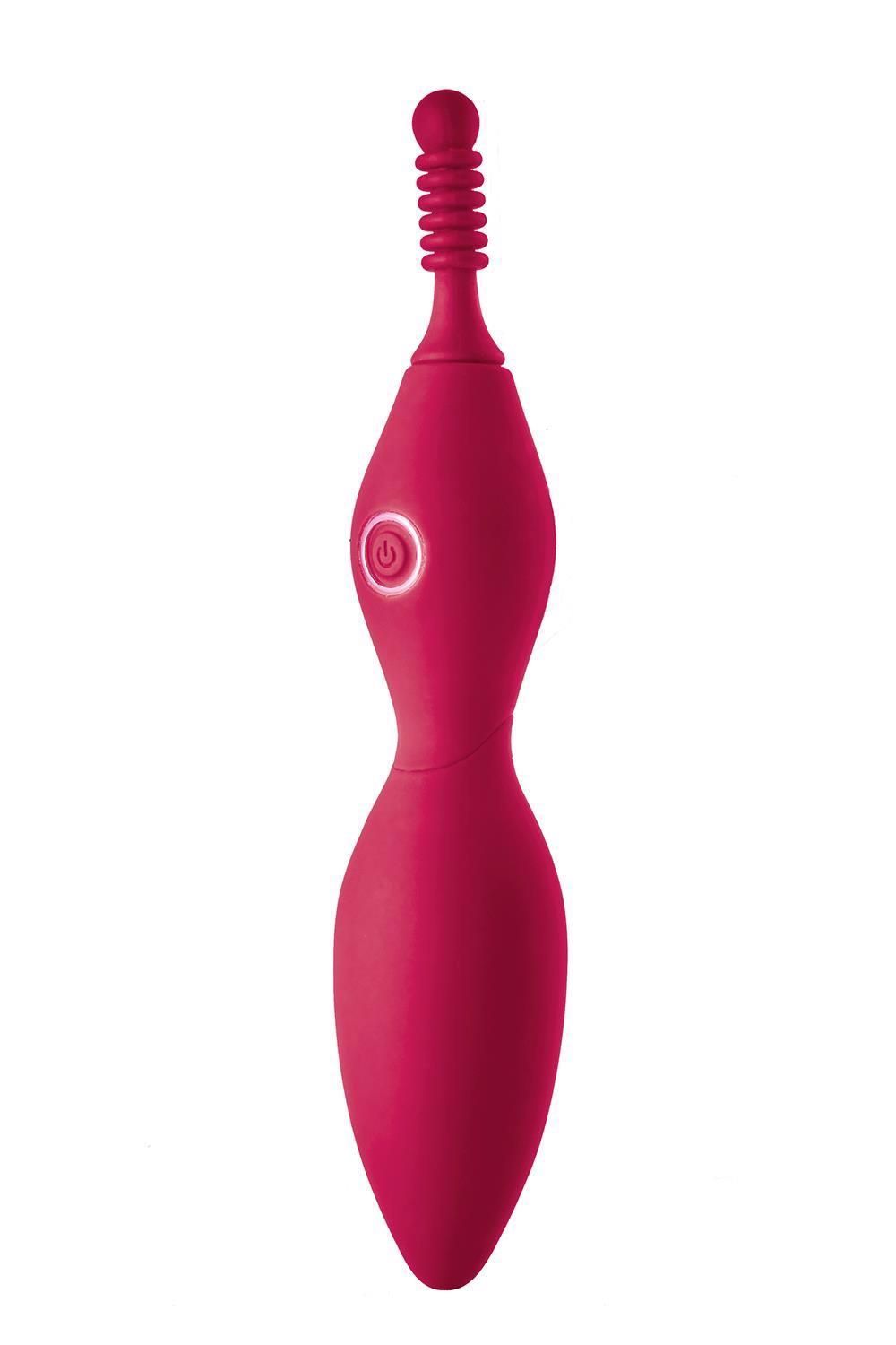 Вибратор для клитора Dream Toys Sparkling Verona, 18.5 см (красный)