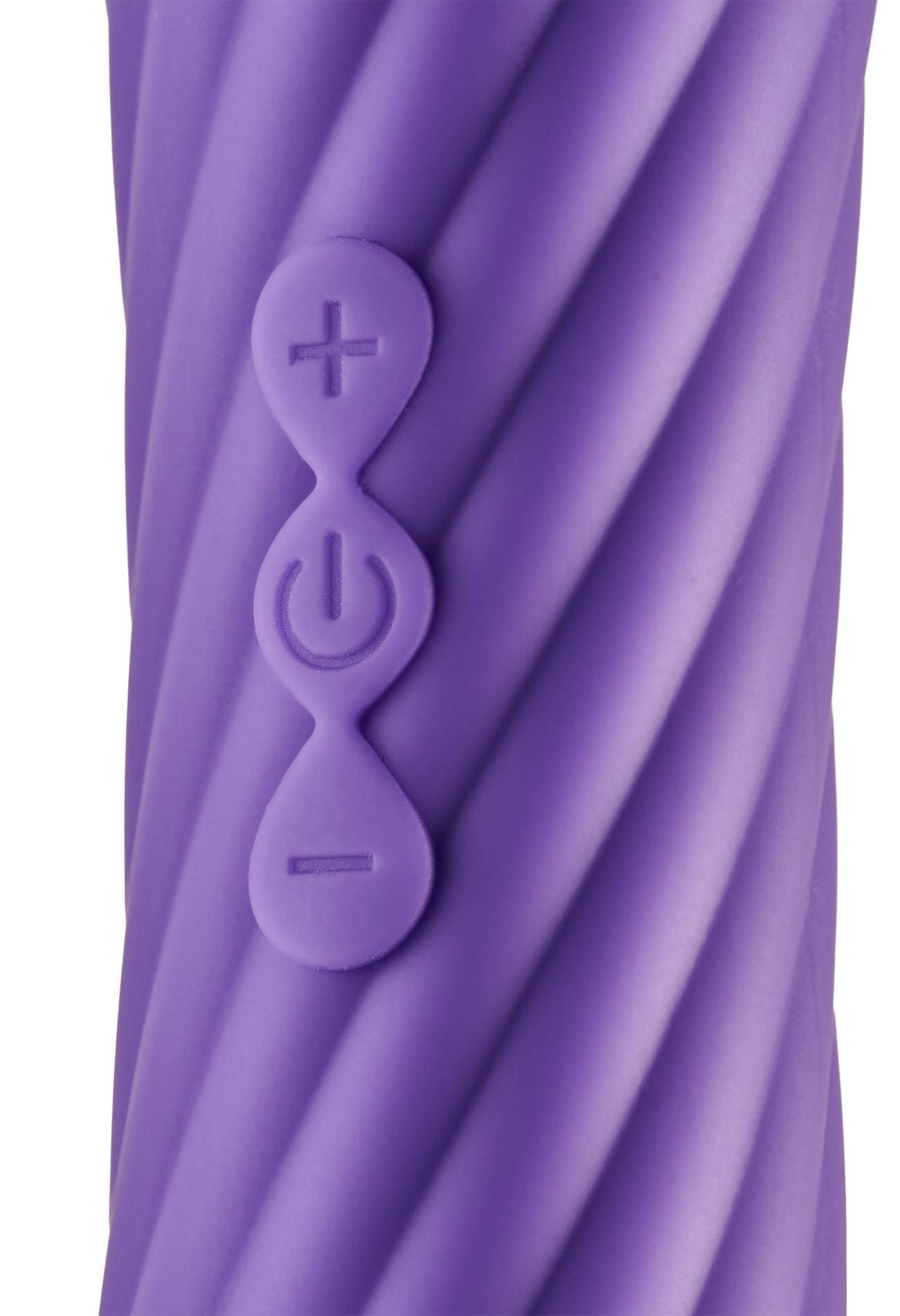 Wibromasażer Dream Toys Buzzing Wand, 20 cm (fioletowy)