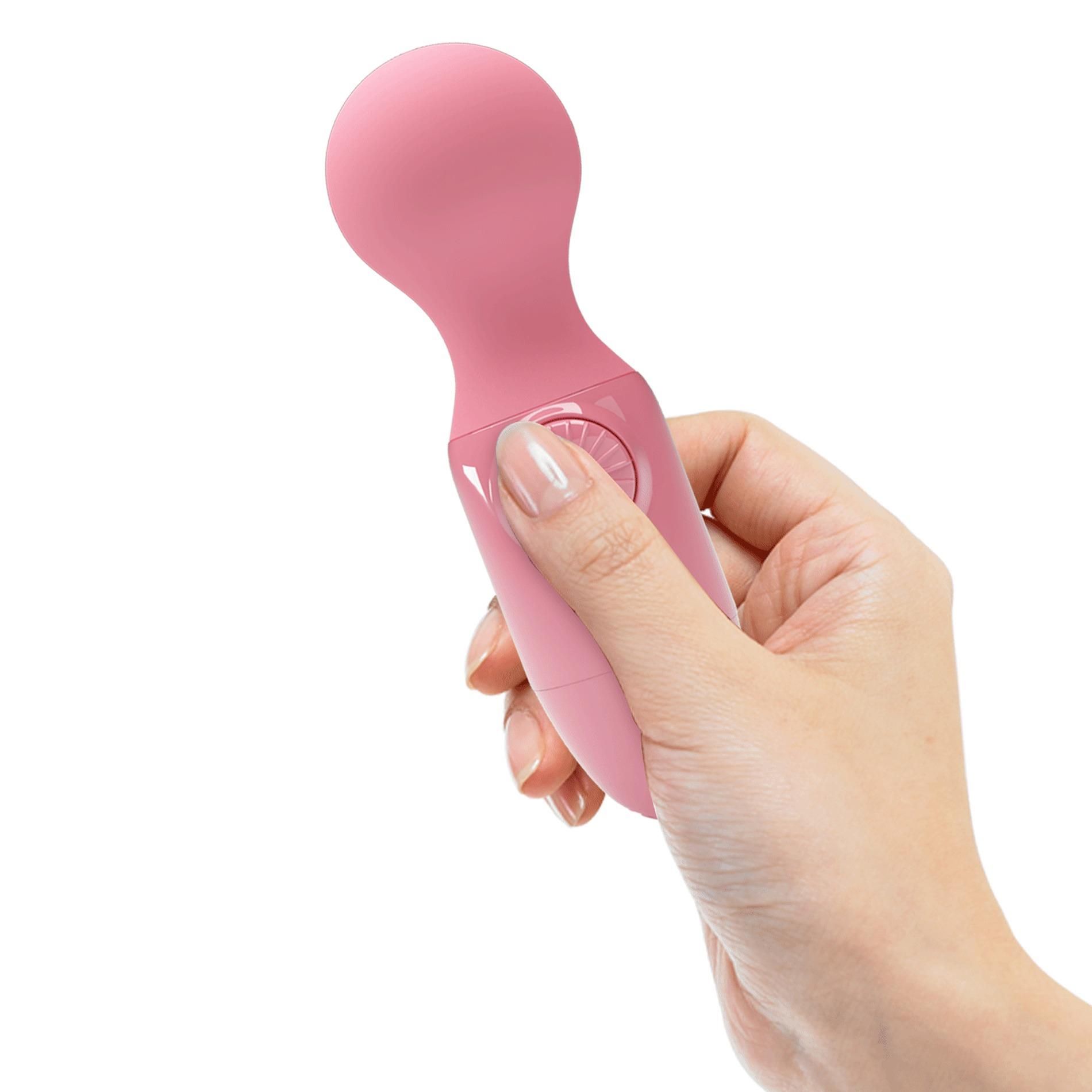 Вібромасажер Pretty Love Mini Stick Little Cute, 12 см (рожевий)