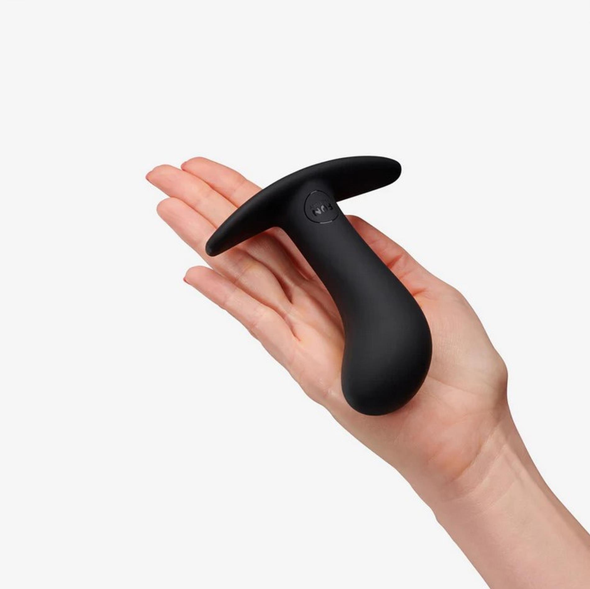 Korek analny Fun Factory Bootie S, 7.5 cm (czarny)