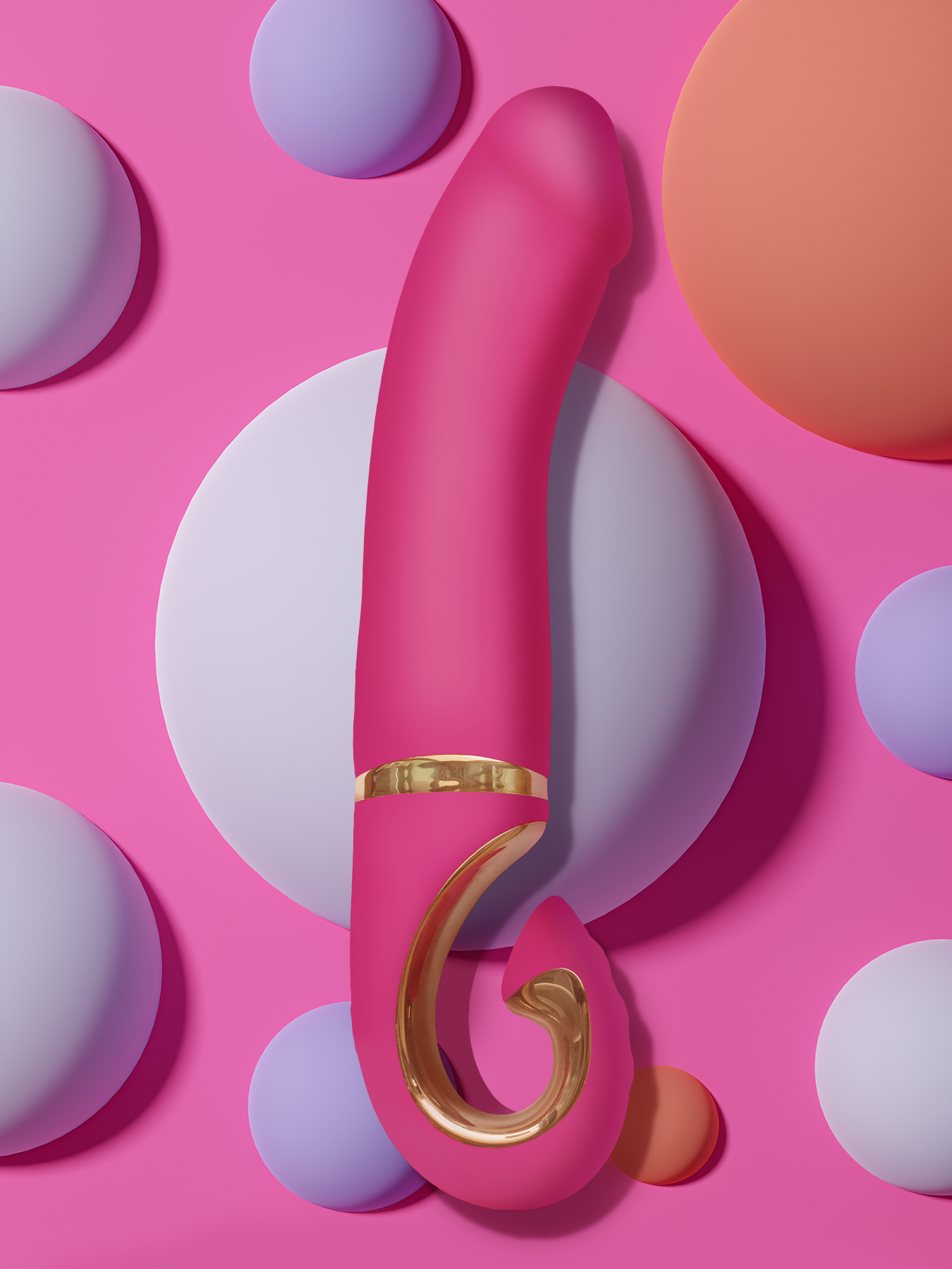 Вибратор Gvibe Gjay Mini, 19 см (розовый)
