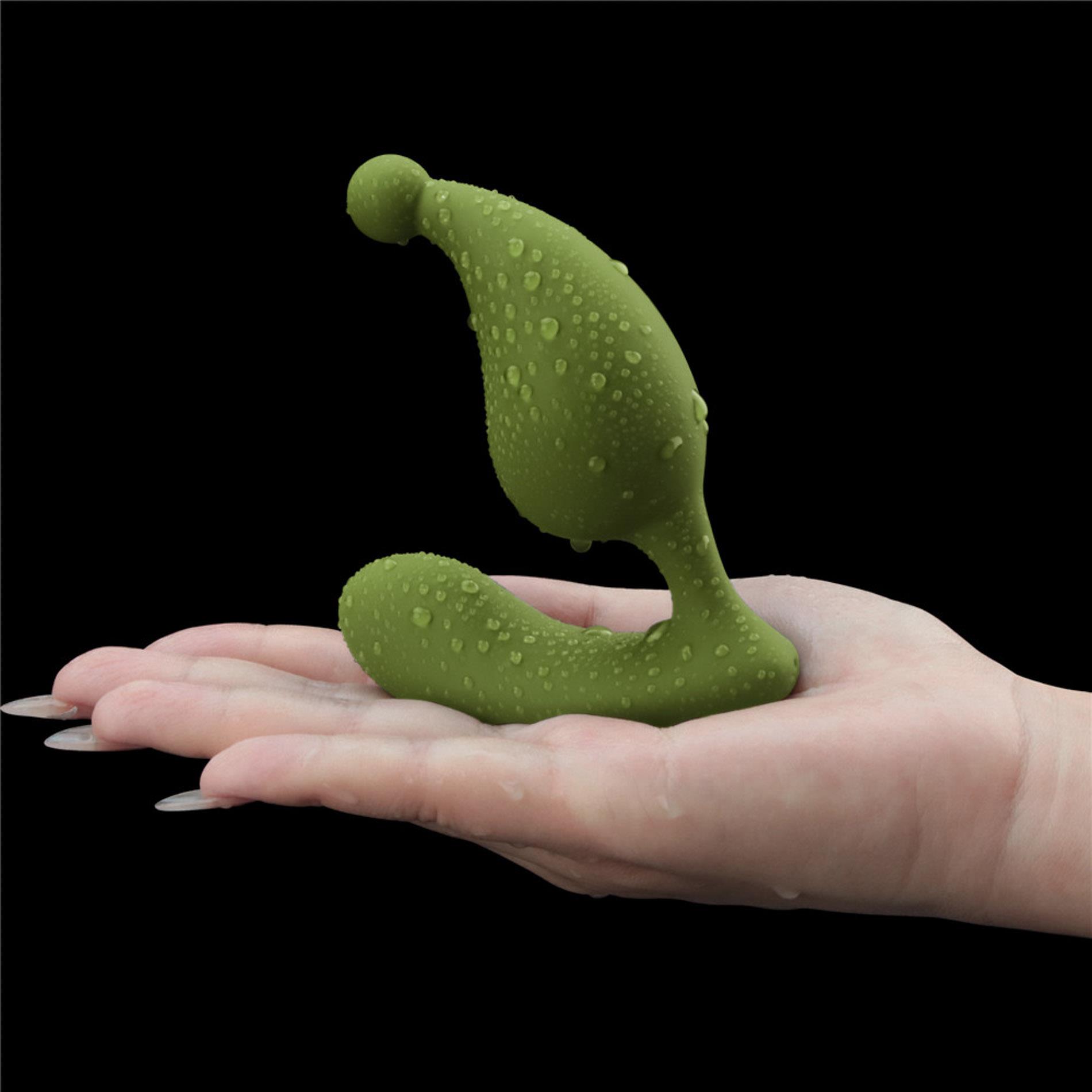 Массажер простаты L'Allure Apex, 10.5 см (зеленый)