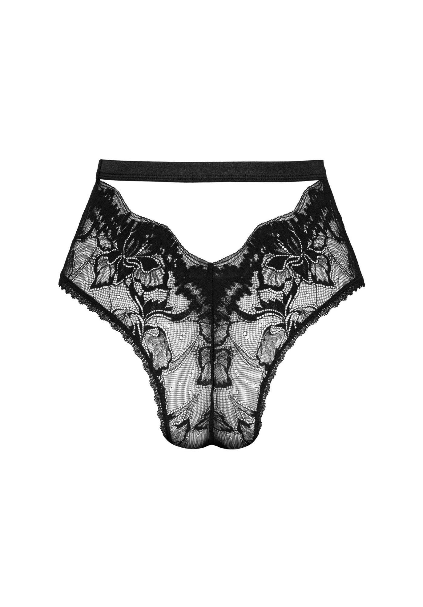 Трусики Obsessive Olvidia, M/L (черный)