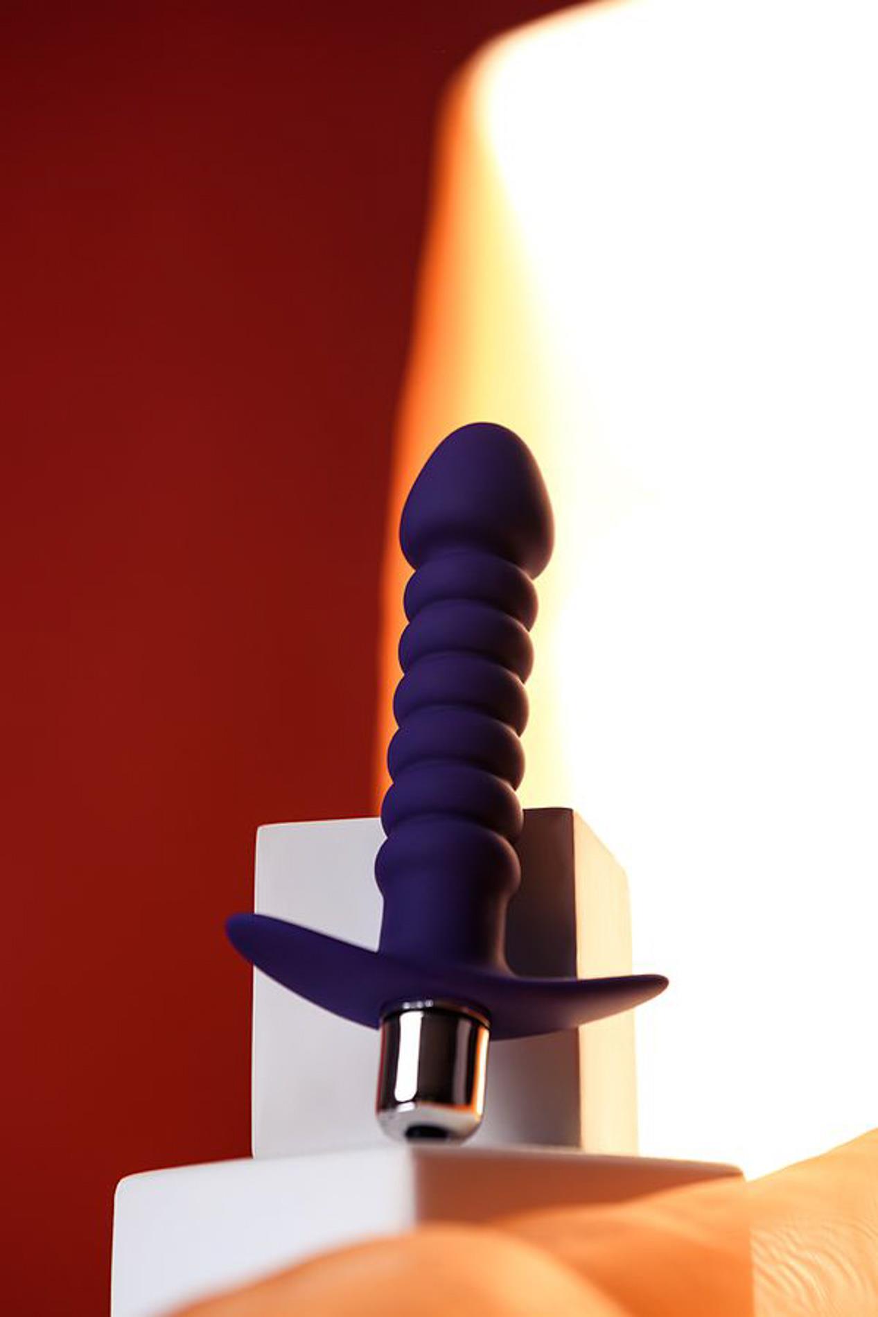 Korek analny ToDo Anal Vibrator Condal, 14 cm (fioletowy)