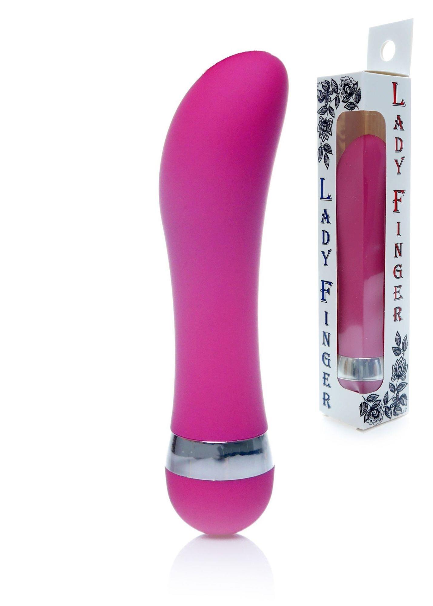 Вибратор Boss Series Lady Finger, 11 см (розовый)