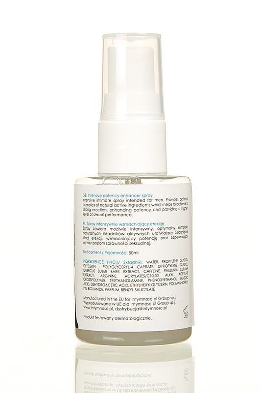 EROMED Potency Spray - Spray na potencję, Bezzapachowy, 50 ml