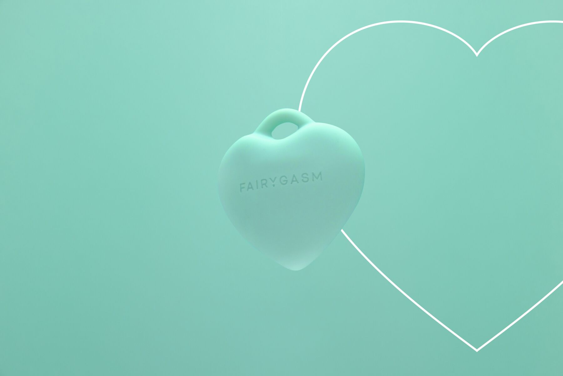 Вибратор для клитора FairyGasm PleasureStone, 5,5 см (зеленый)