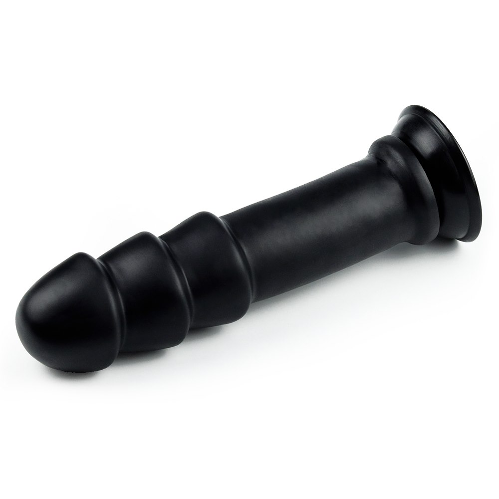 Фаллоимитатор King Sized Anal Ripples, 28.5 см (черный)