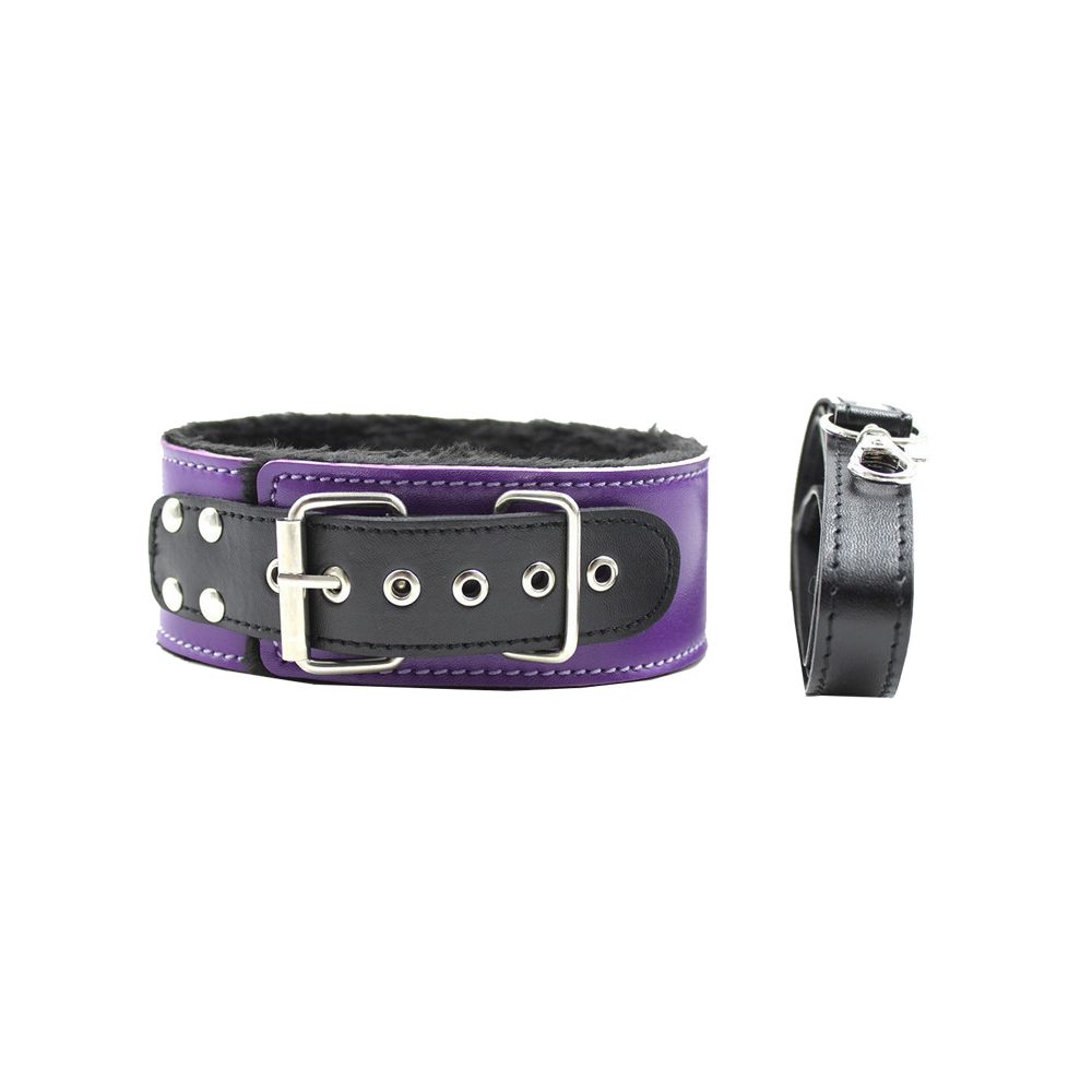 Secret Play Bondage Kit Purple - Zestaw BDSM, Fioletowy, 110 cm