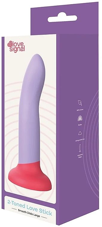 Dildo Dream Toys 2-Toned Love Stick Large, 20.5 cm (fioletowy)