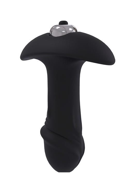 Korek analny Cheeky Love Star Arrow, 9 cm (czarny)