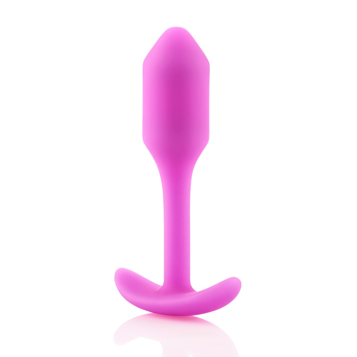 Korek analny B-Vibe Snug Plug 1, 8,6 cm (różowy)