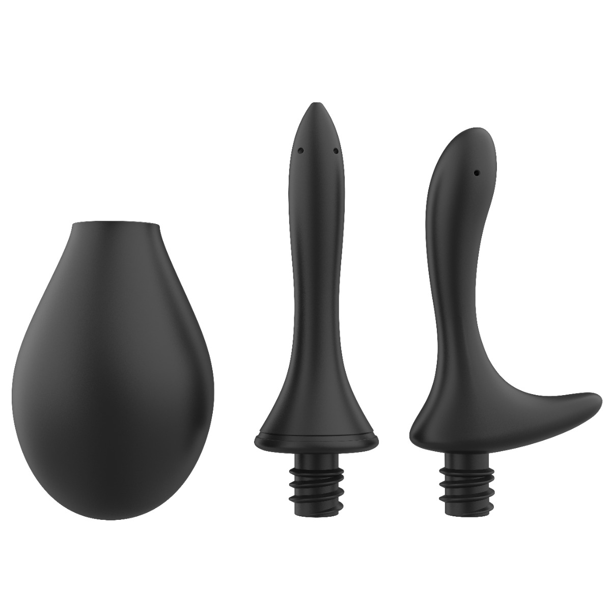 Анальный душ Nexus Anal Douche Set, 260 мл (черный)