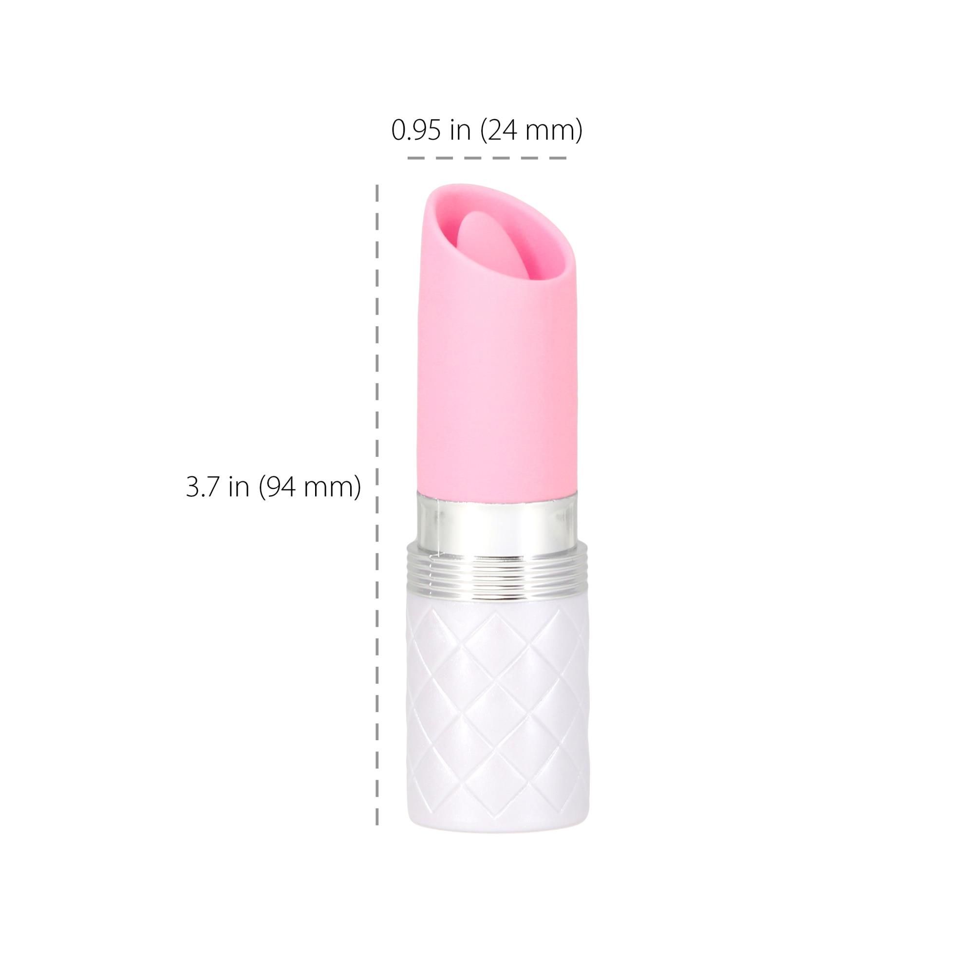 Вибратор Pillow Talk Lusty LuxuriousFlickering, 9,4 см  (розовый)