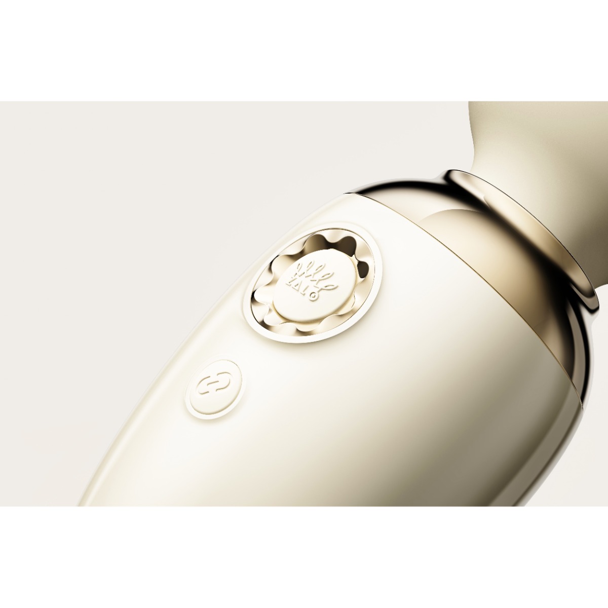 Wibrator łechtaczki Zalo Ava Ivory, 8,9 cm (biały)